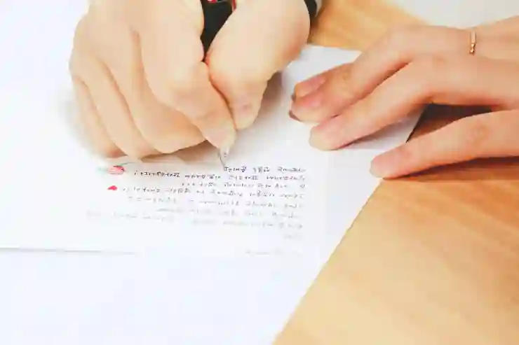 한글 문서 체크 박스 표시 방법